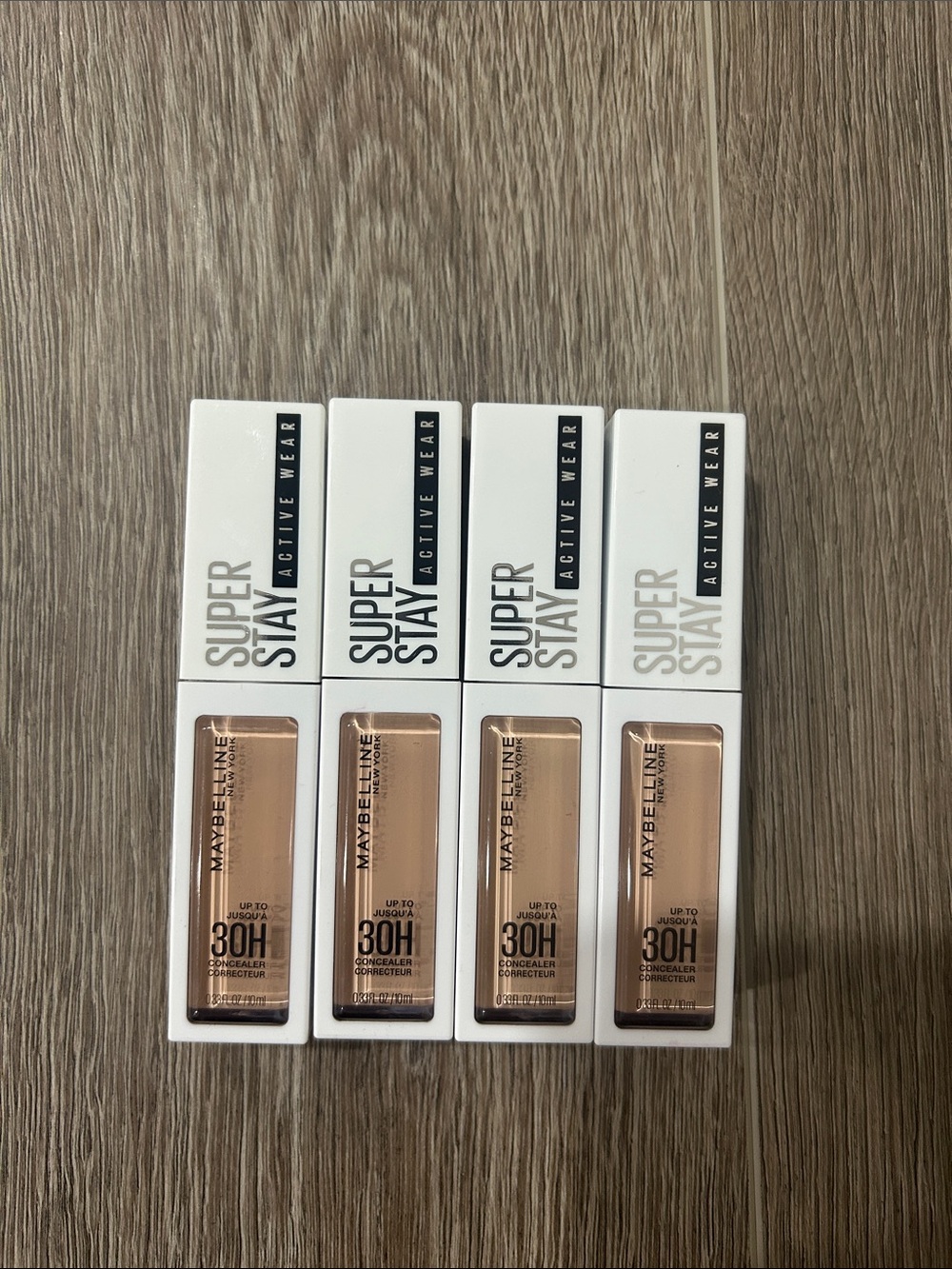 LOT OF 4 Maybelline Super Stay Active Wear Concealer #15